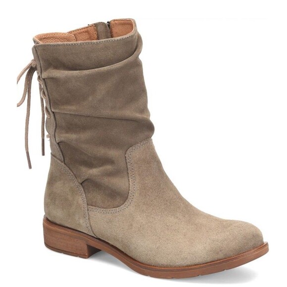 Sofft Women's Sharnell Low Boot Taupe Suede SZ 6 $189.95 - Picture 2 of 10
